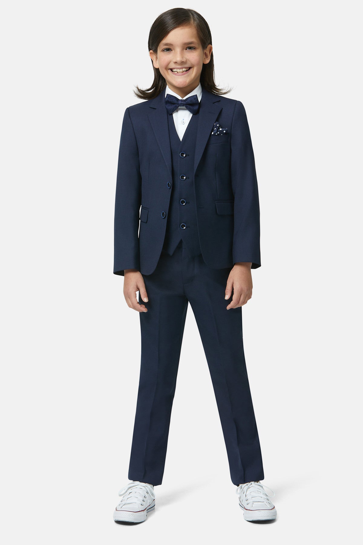 Boys James Navy 3 Piece Suit