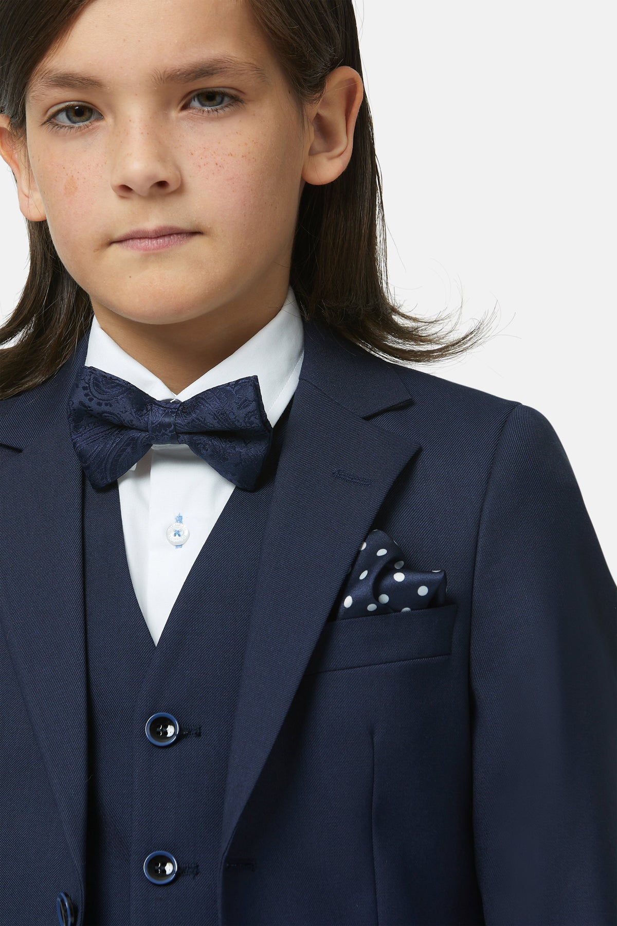 Boys James Navy 3 Piece Suit