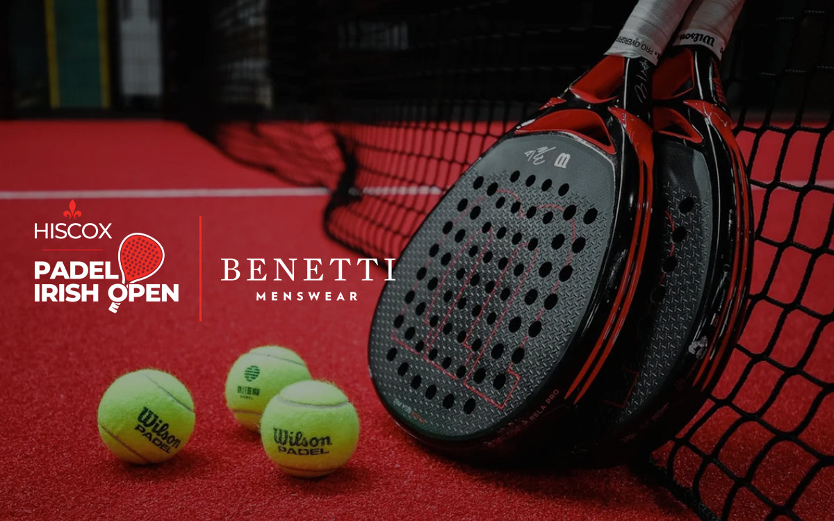 Benetti Menswear Announced as Official Co-Sponsor for Padel Irish Open