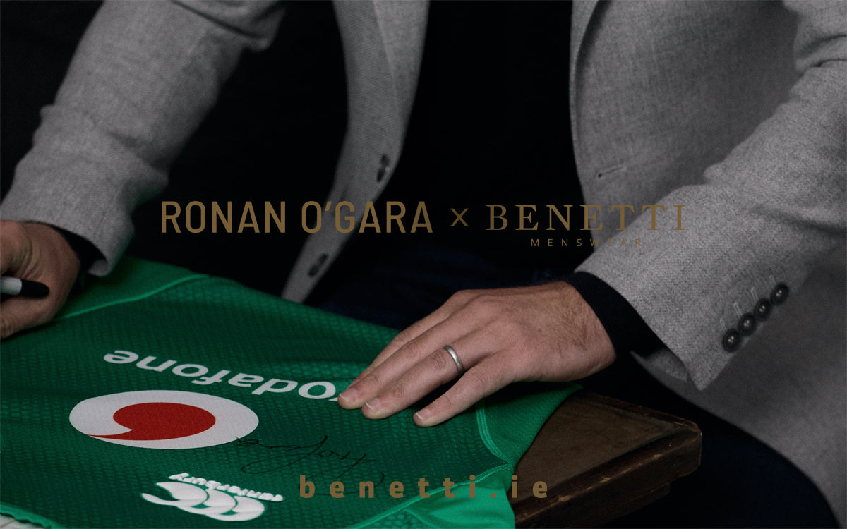 WIN A SIGNED RONAN O'GARA IRISH TEST JERSEY