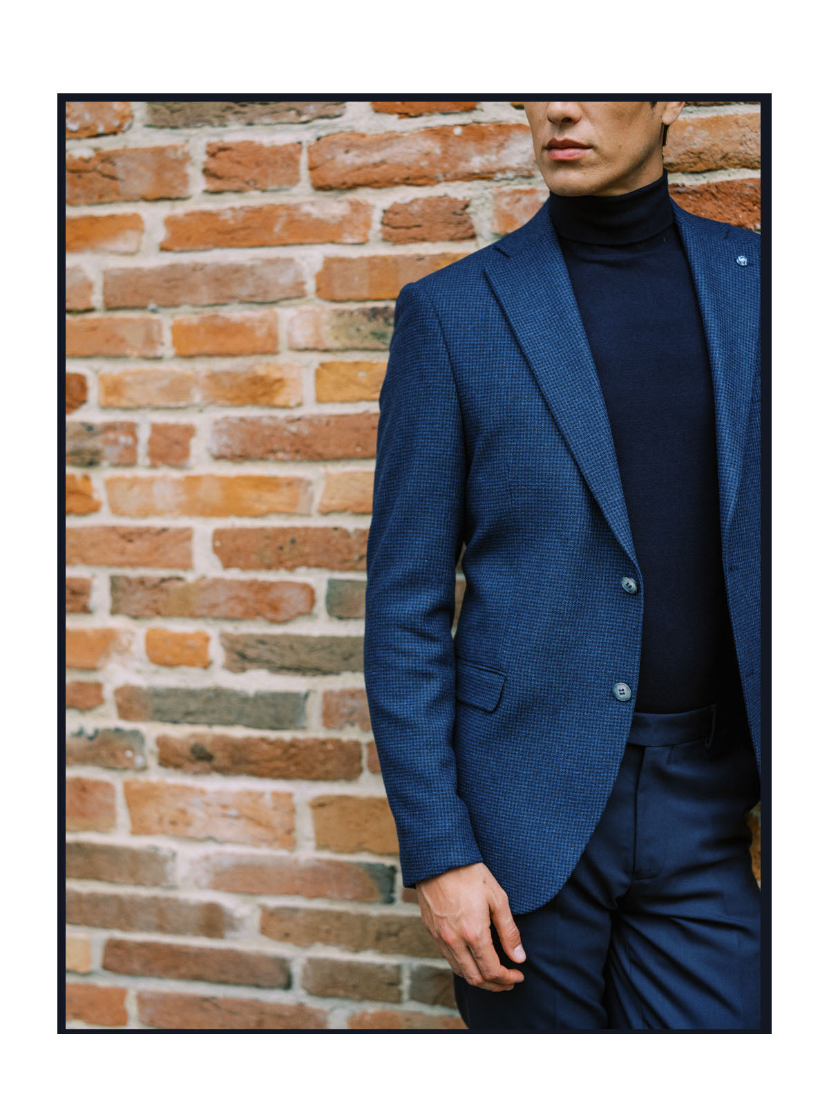 Logan Navy Blazer By Benetti Menswear 