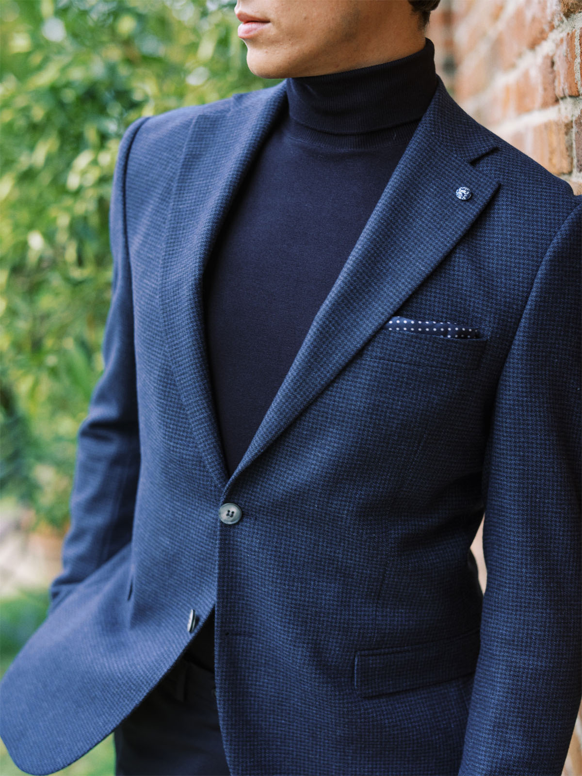 Logan Navy Blazer By Benetti Menswear 