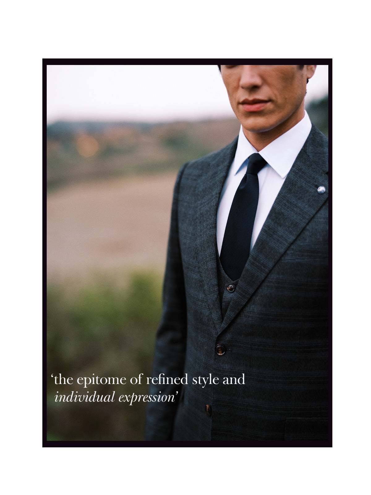 Lucas Forest Suit By Benetti Menswear 