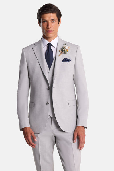 Albert Silver 3 Piece Suit