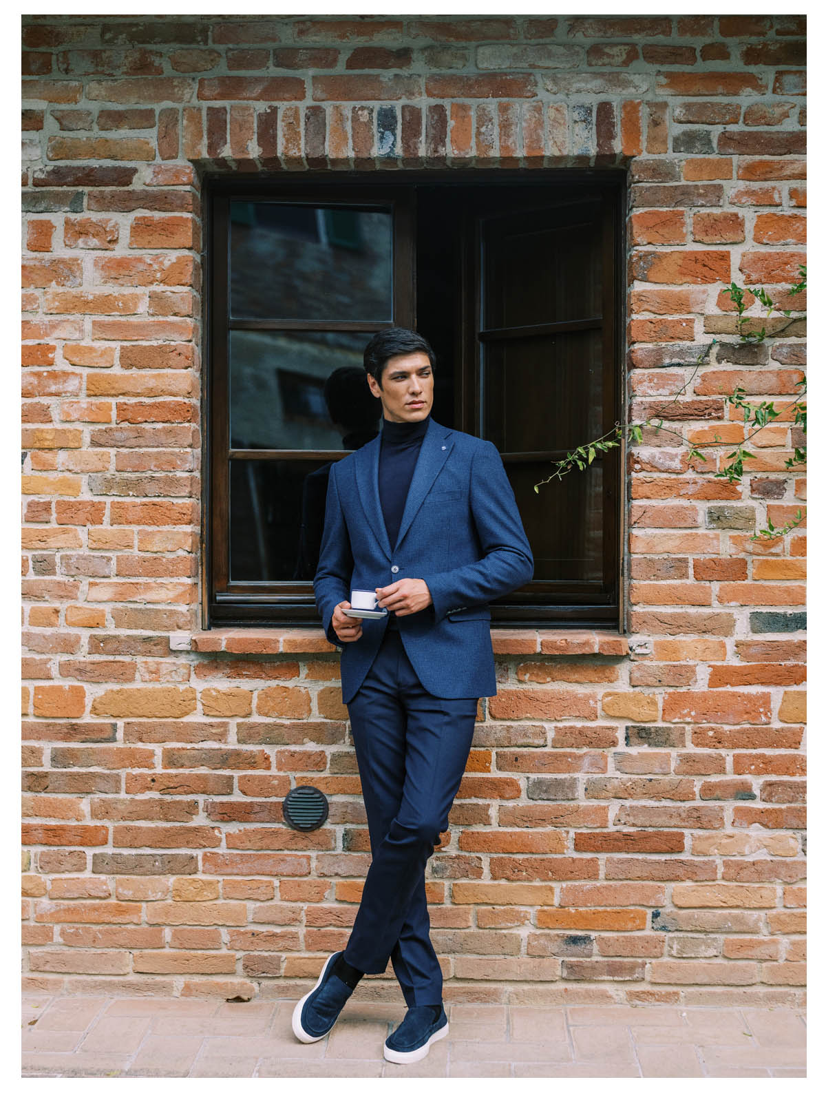 Logan Navy Blazer By Benetti Menswear 