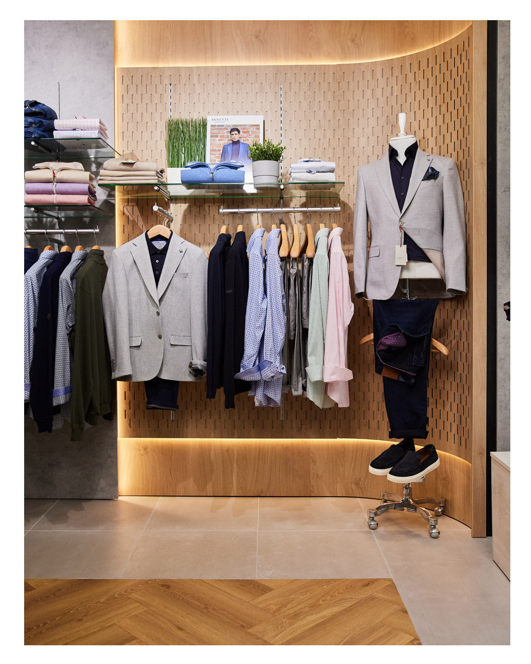 Downstairs_Benetti_Menswear_Showroom