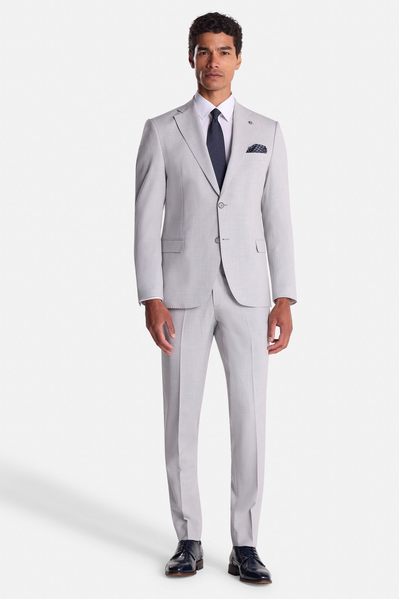 Albert Silver 2 Piece Benetti Suit 