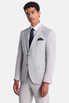 Albert Silver 2 Piece Benetti Suit