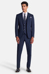 Lucas Teal 3 Piece Suit By Benetti Menswear