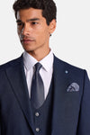 Lucas Teal 3 Piece Suit By Benetti Menswear