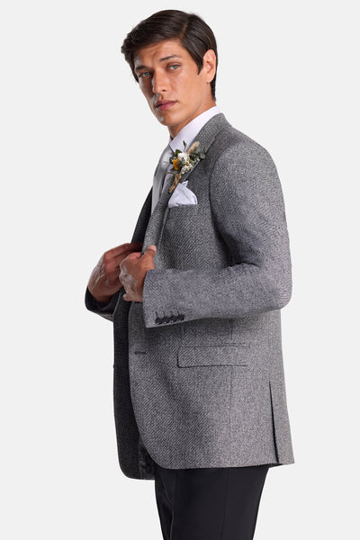 Simon Grey Jacket and Waistcoat By Benetti Menswear