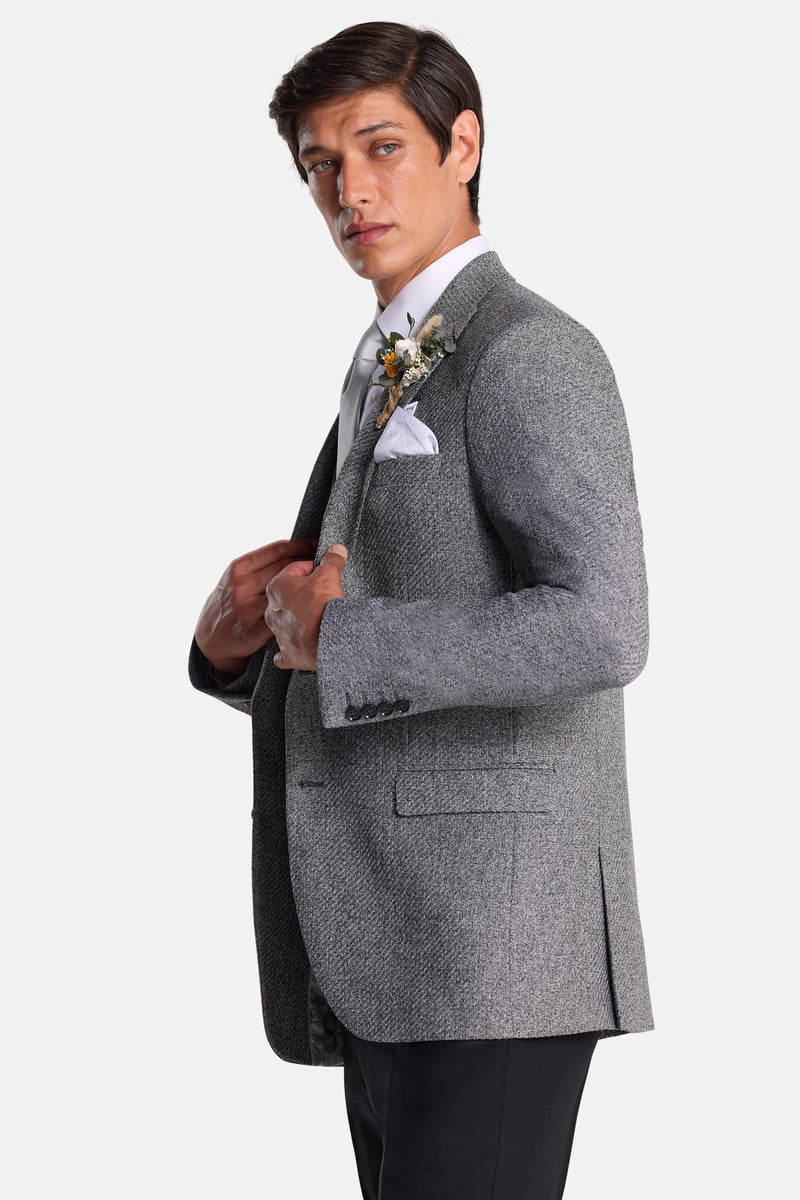 Simon Grey Jacket and Waistcoat By Benetti Menswear 