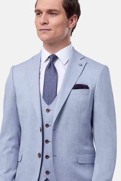 Milano Sky 3 piece suit