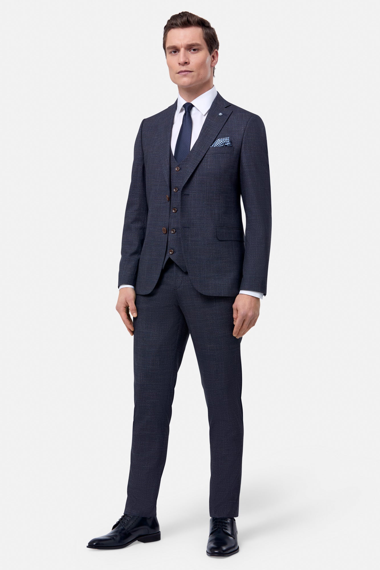 Ross Brown 3 Piece Suit 