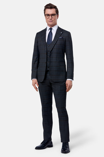 Elijah Forest 3 Piece Suit