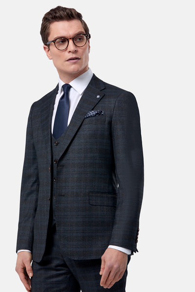 Elijah Forest 3 Piece Suit