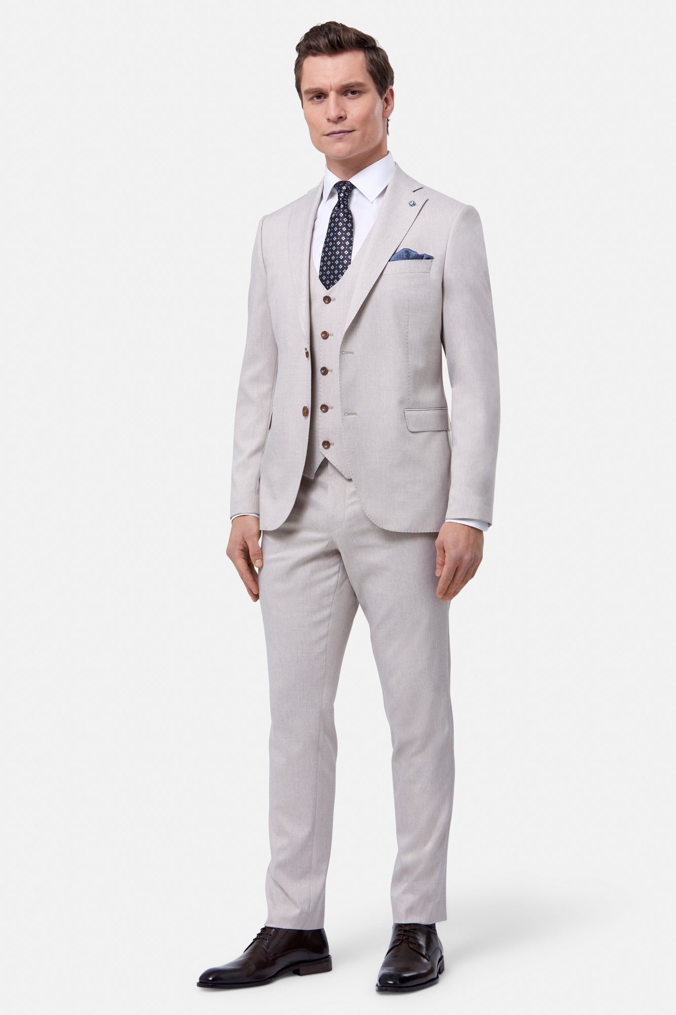 Milano Stone 3 Piece Suit 