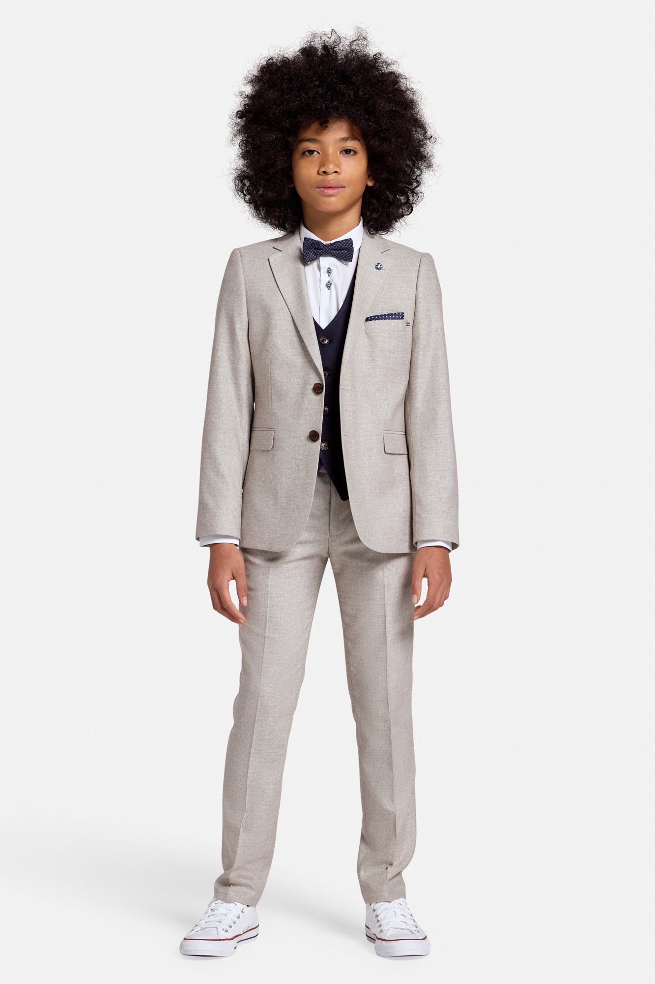 Boys Benetti Nicky Stone Suit 
