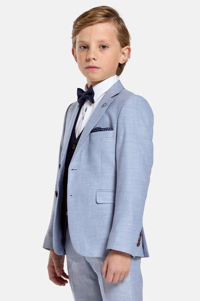 Boys Nicky Blue 3PC Benetti Suit