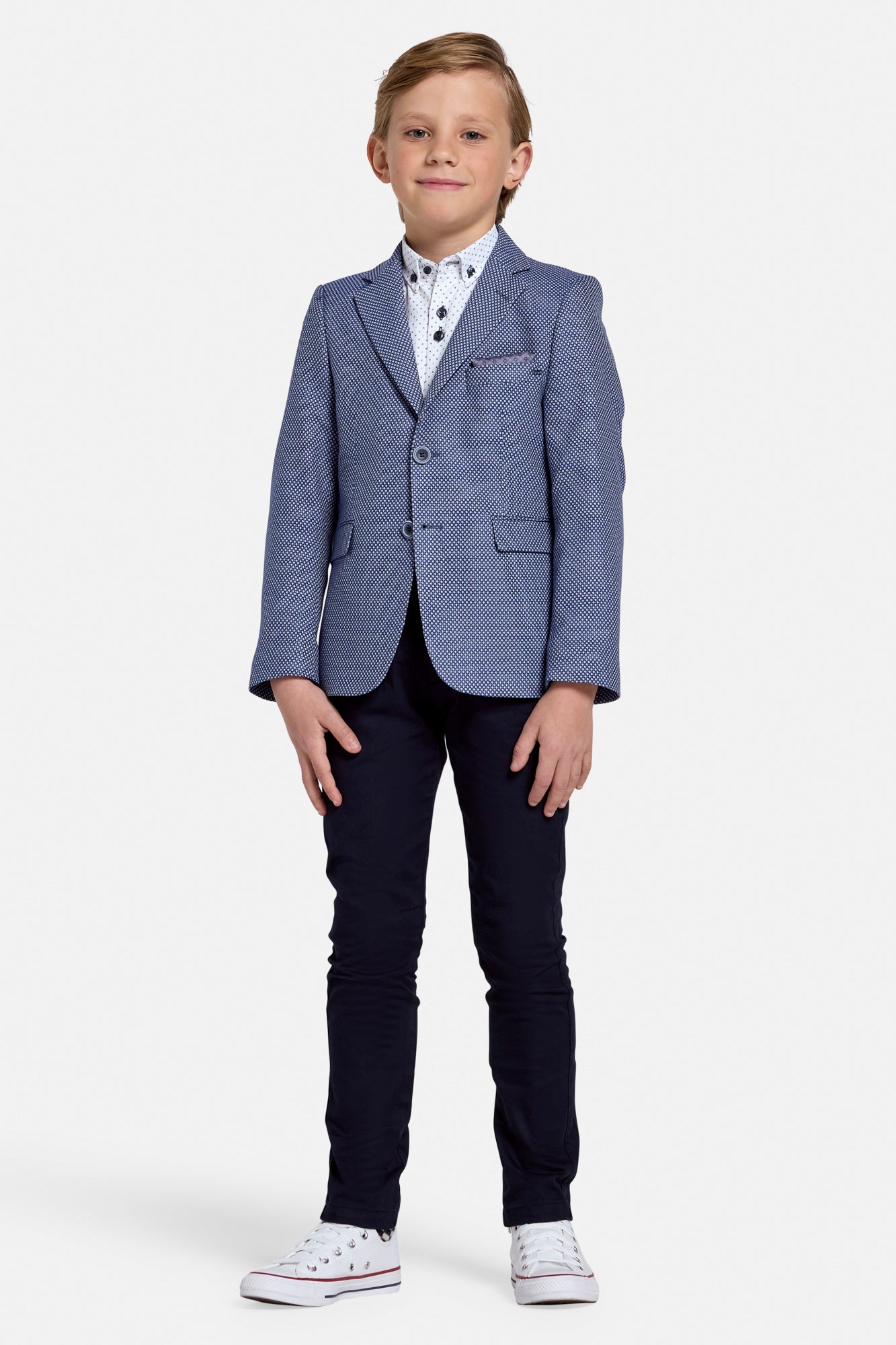 Boys Alexander Blue Blazer