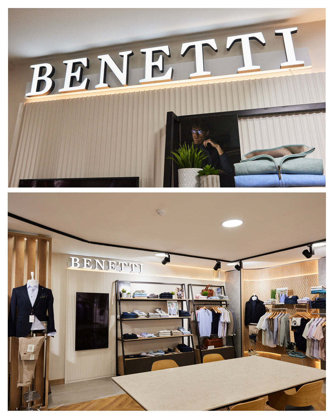 Benetti Menswear Showroom 