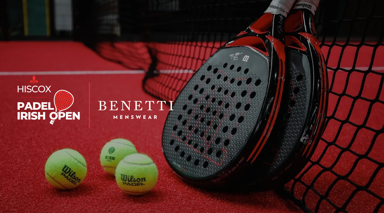 Padel Irish Open and Benetti Menswear 