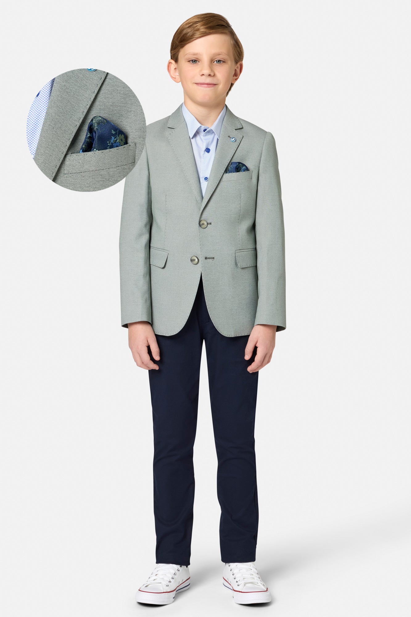 Boys Albert Sage Blazer
