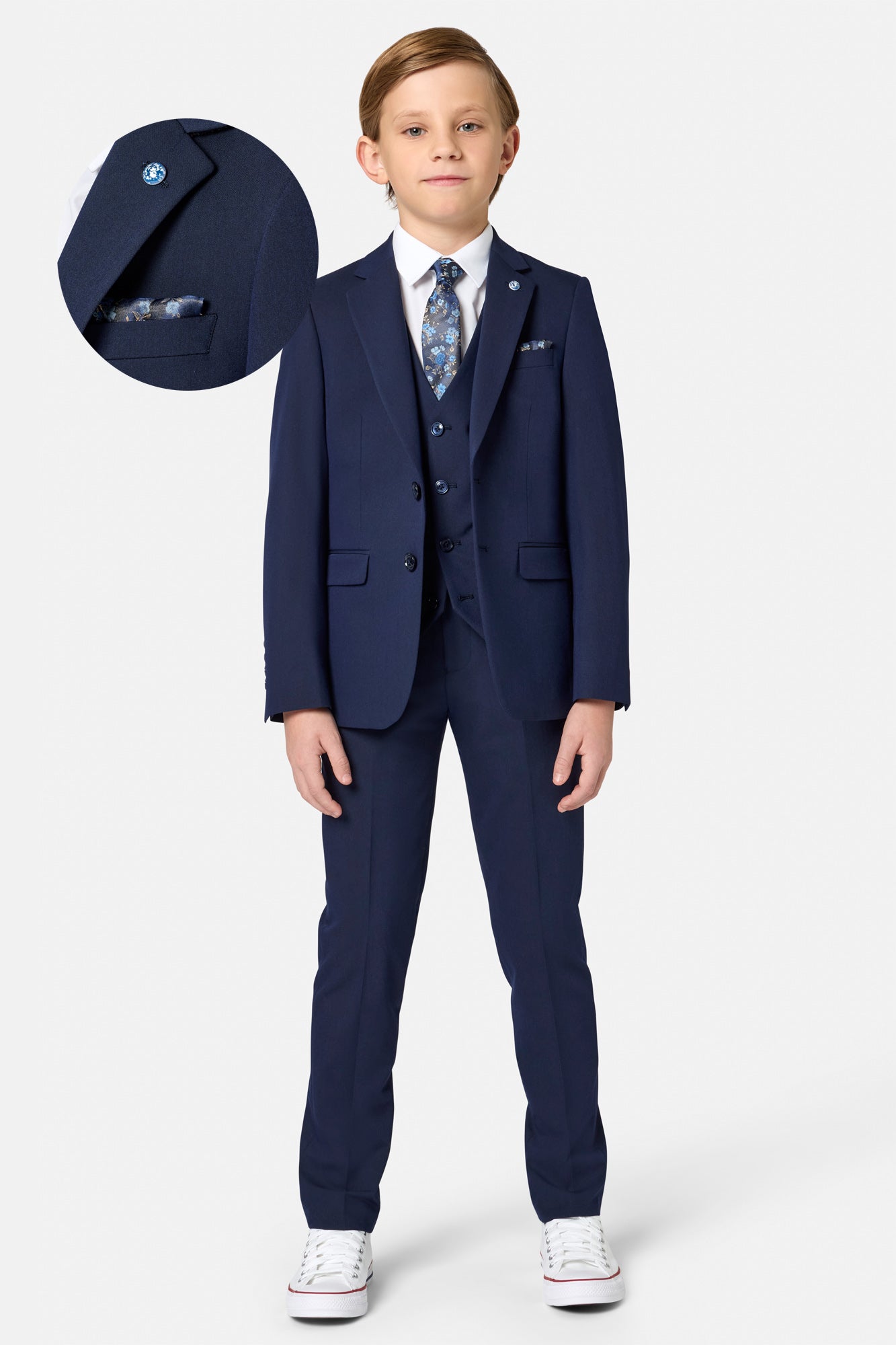 Boys Navy Carnaby 3 Piece