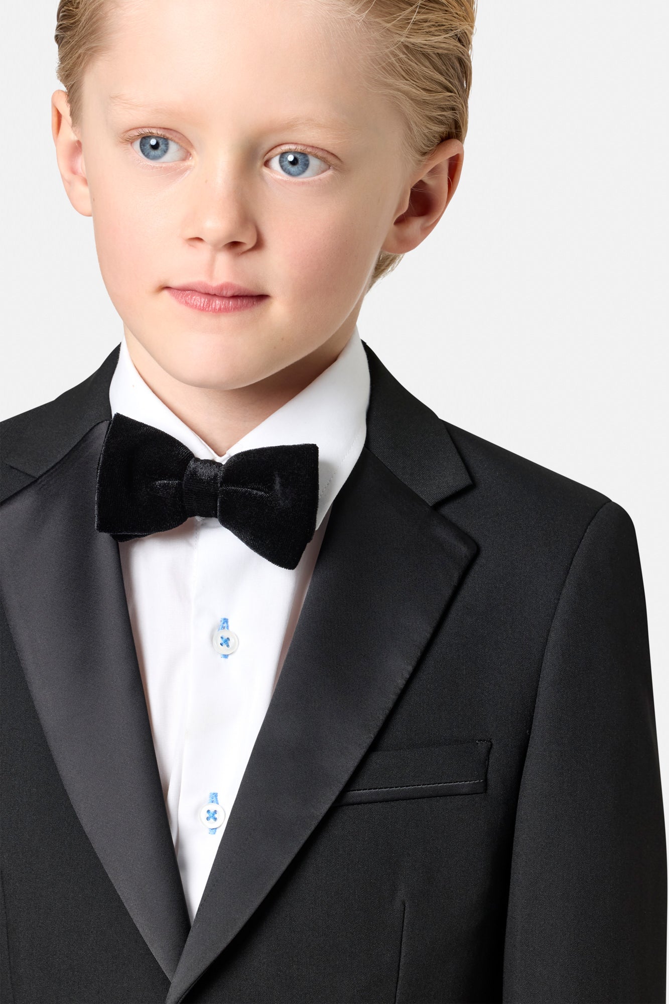Boys Carnaby Black Tuxedo 2 Piece