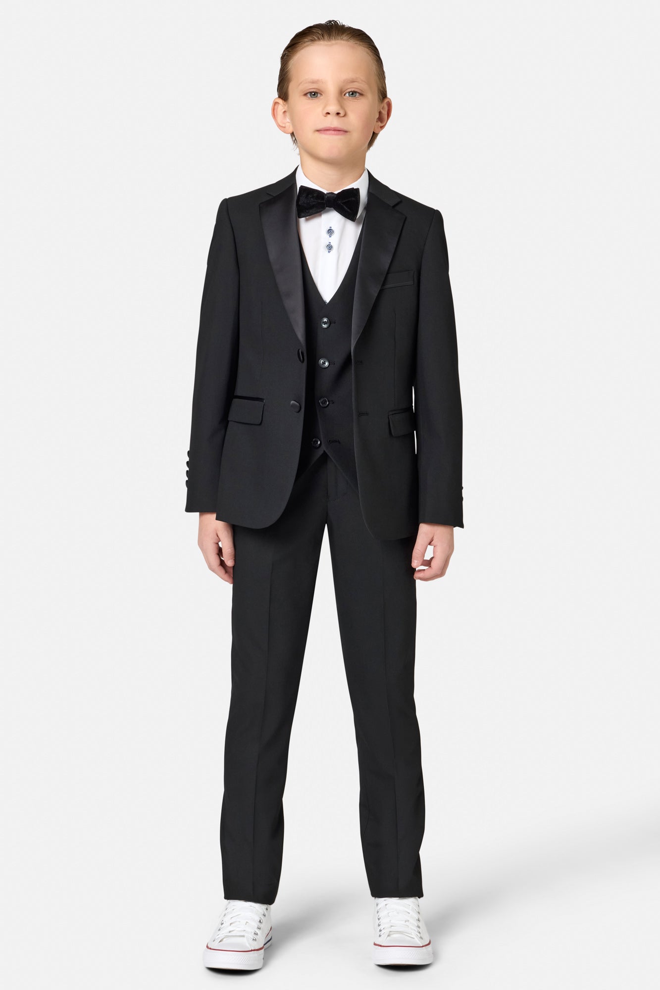 Boys Carnaby Black Tuxedo 3 Piece