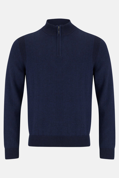 Brosna Indigo Qtr Zip