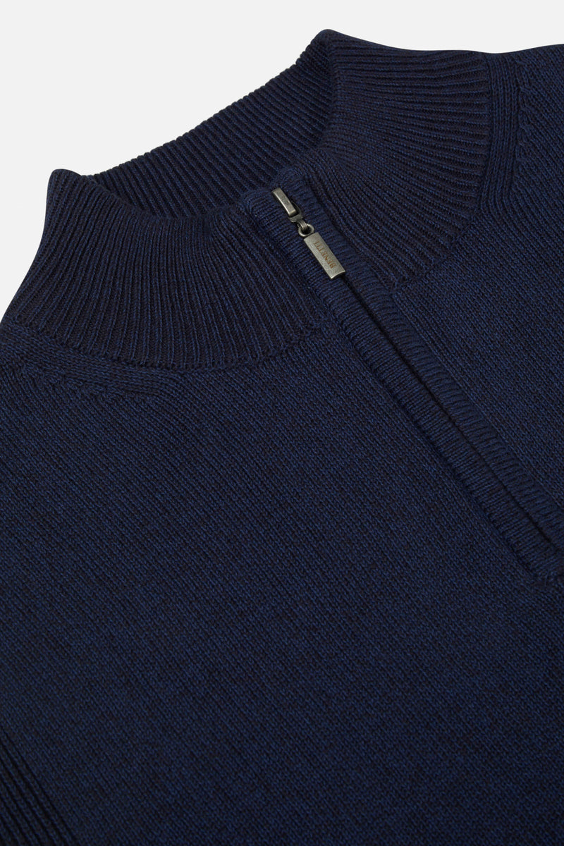 Brosna Indigo Qtr Zip