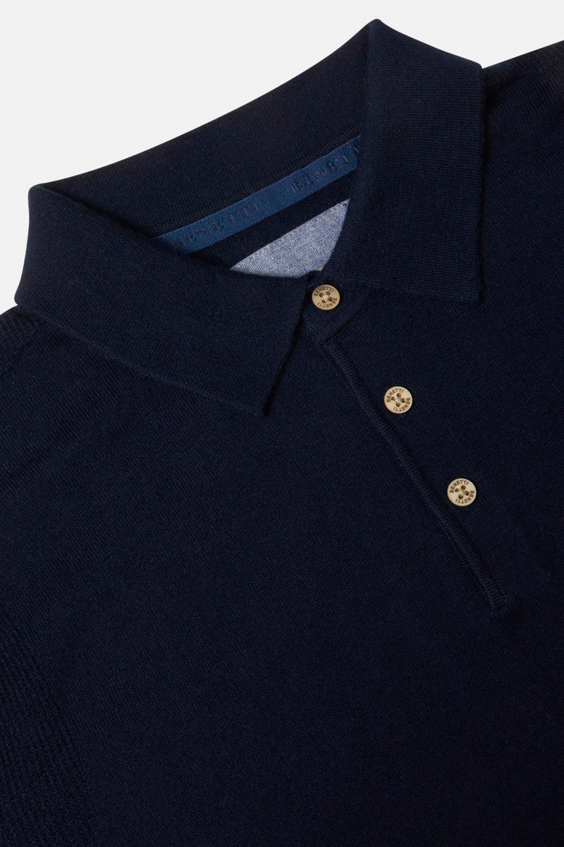 Calvin Navy Knit By Benetti 
