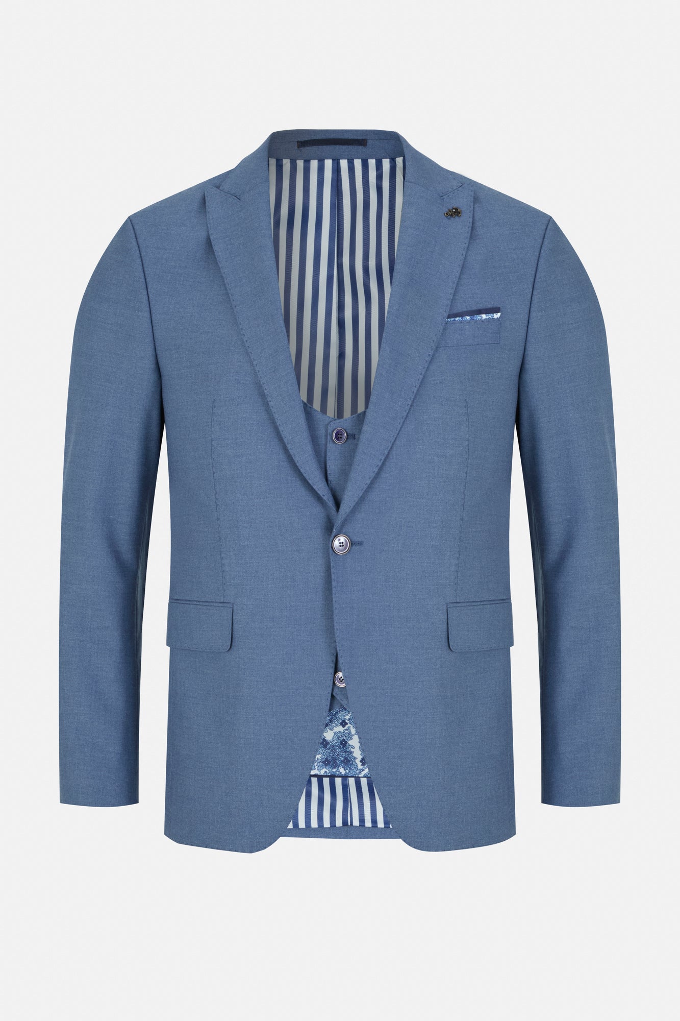 Carlos Cobalt Slim Fit Suit