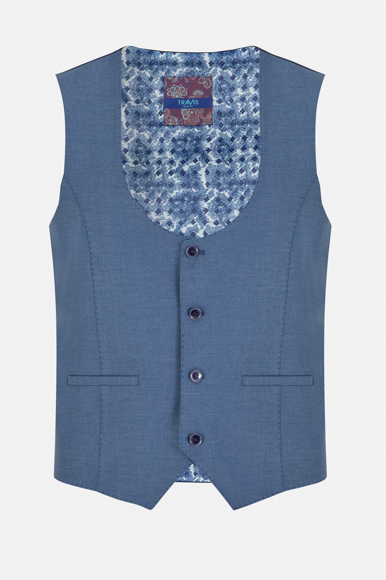 Carlos Cobalt Slim Fit Suit