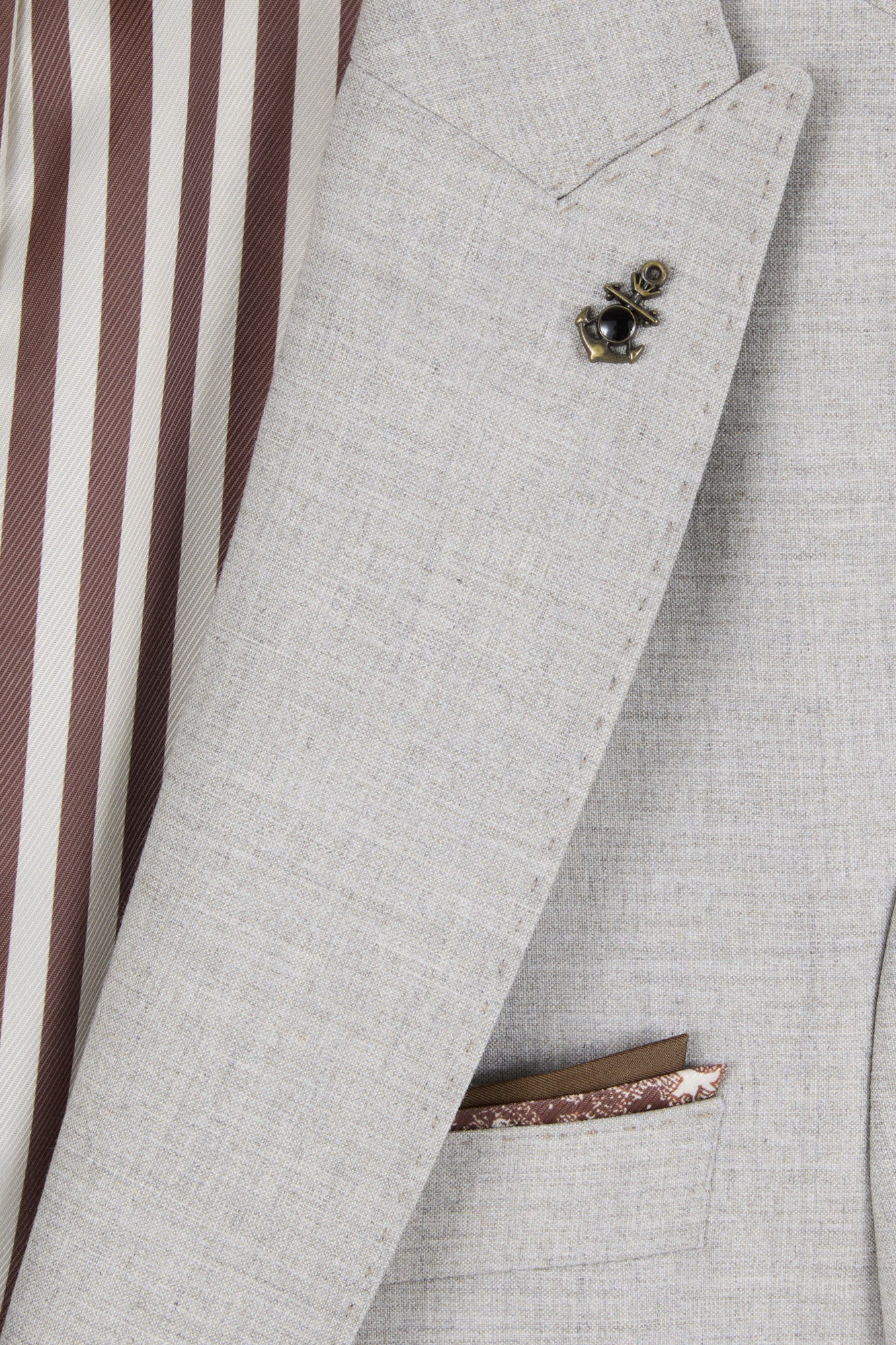 Carlos Stone Slim Fit Suit 