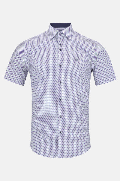 Cody Grape Short Sleeved Shirt By Benetti Menswear