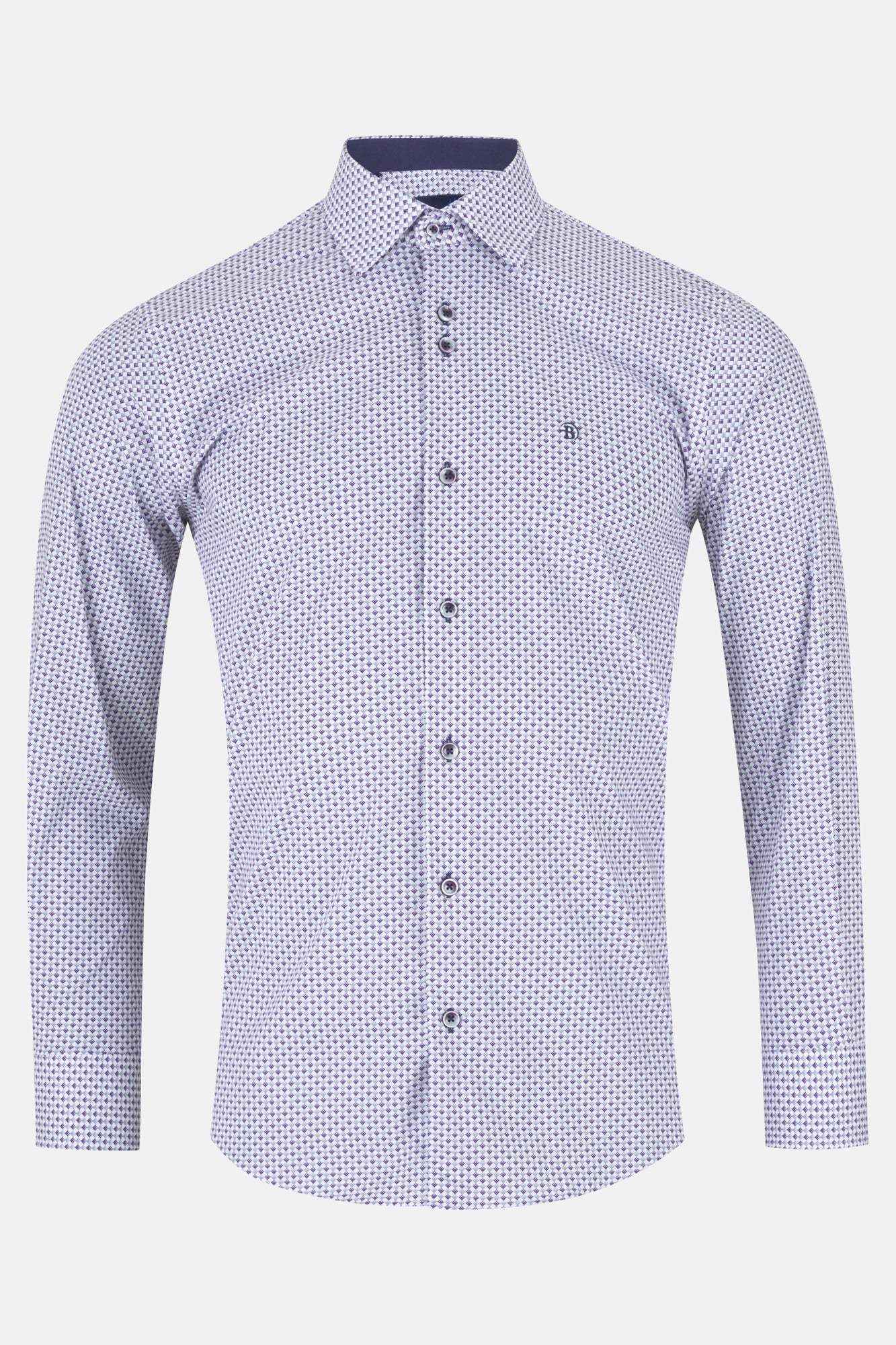 Cody Grape Long Sleeve Shirt By Benetti Menswear 