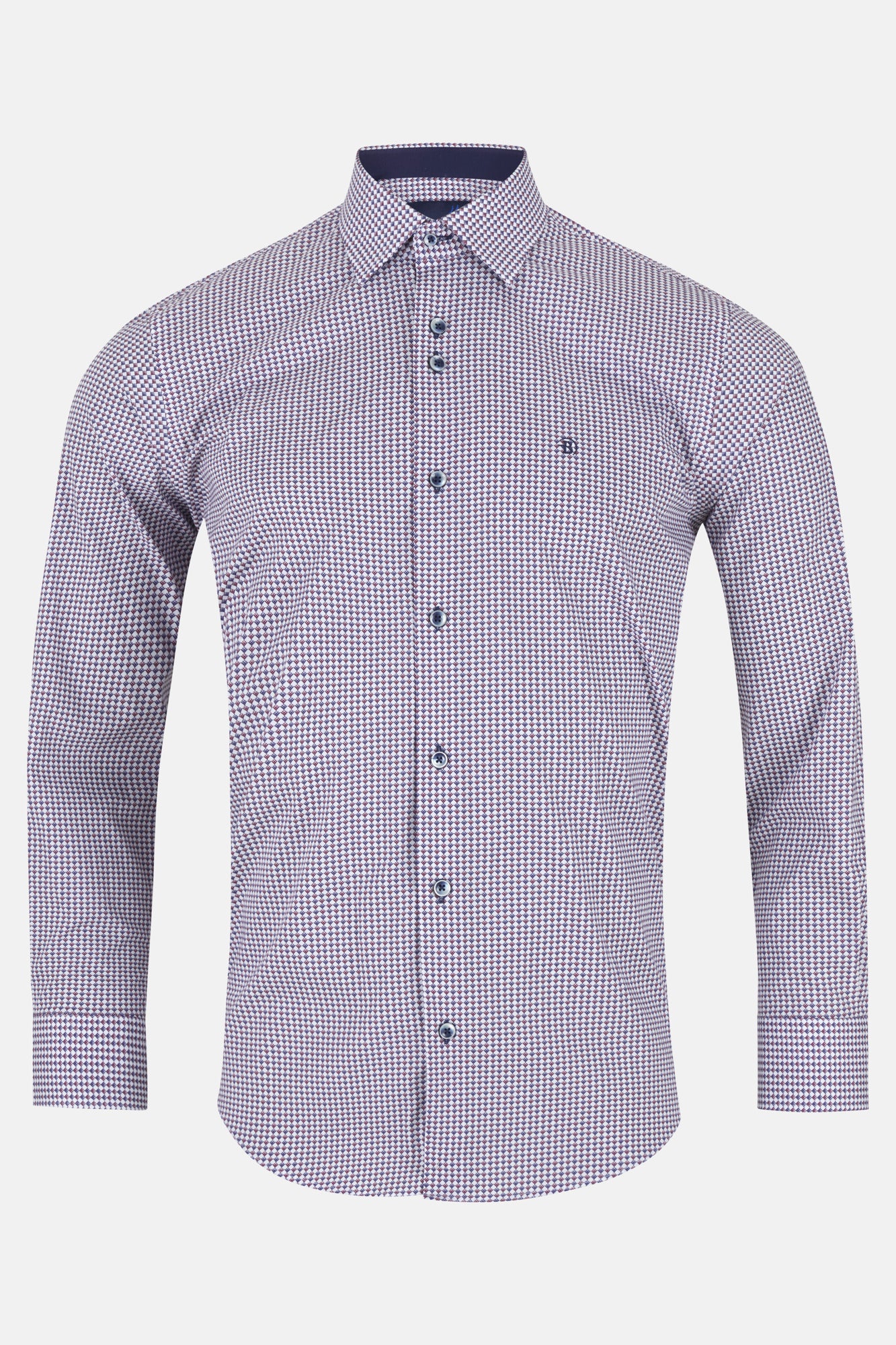 Cody Bordo Long Sleeve Shirt By Benetti Menswear 