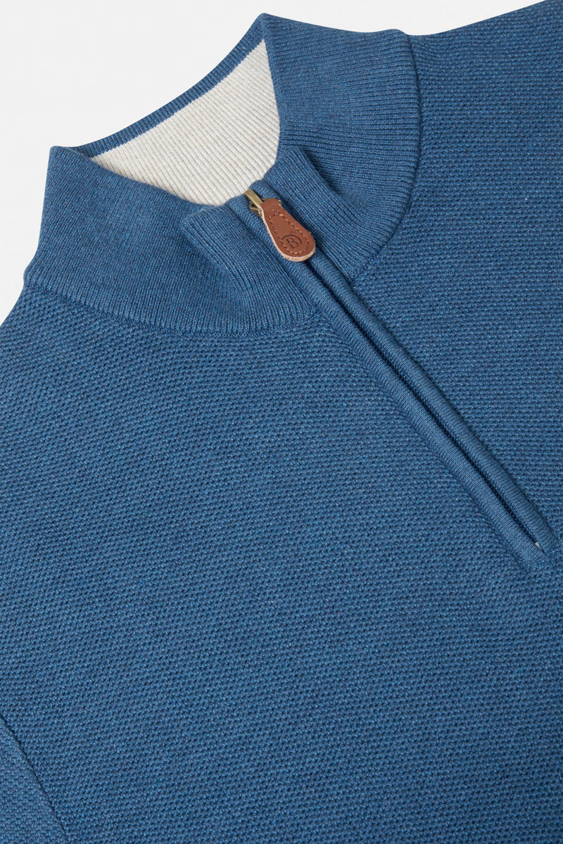Dawson Indigo Qtr Zip 