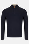 Dawson Navy Qtr Zip By Benetti Menswear
