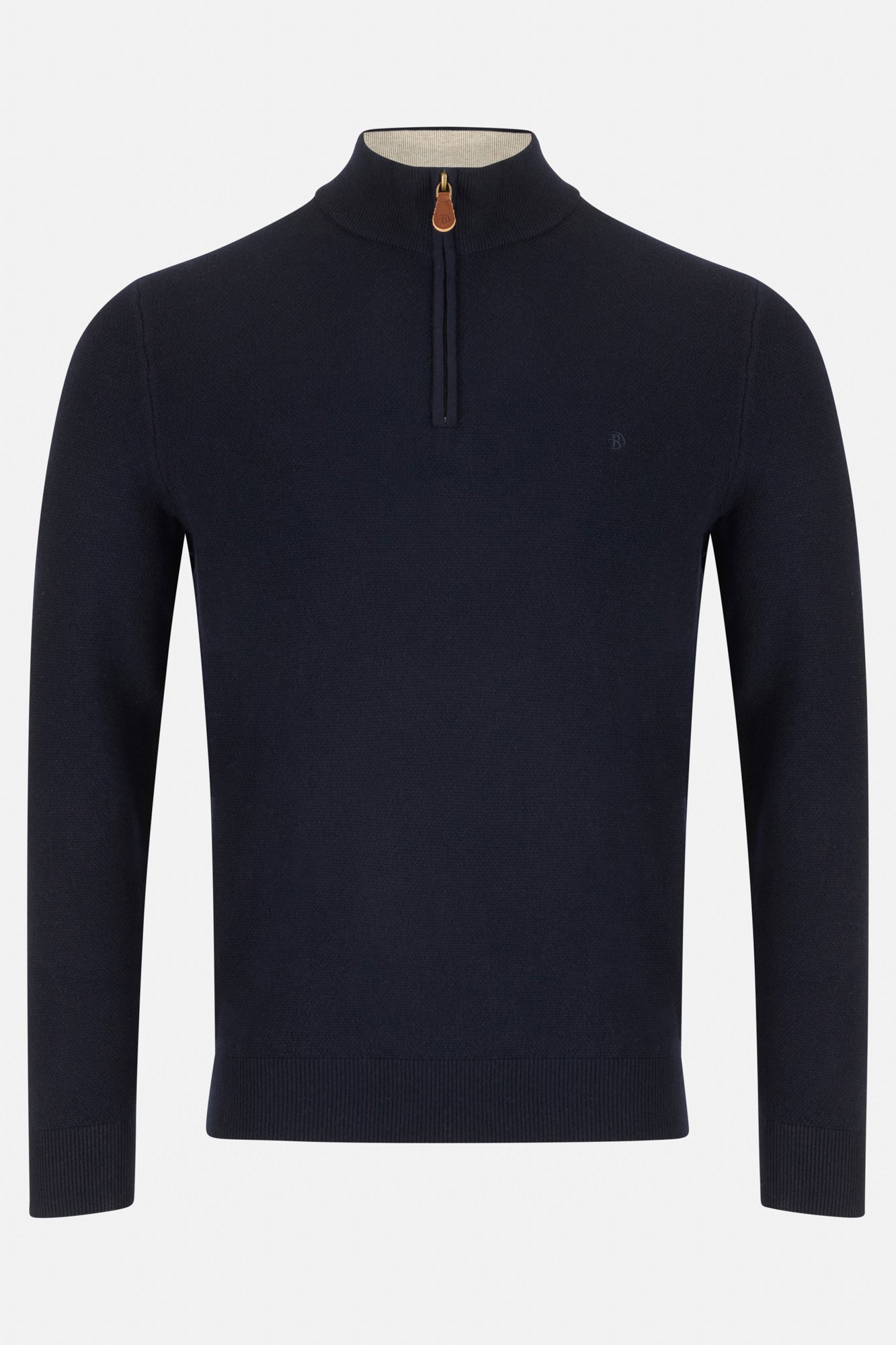 Dawson Navy Qtr Zip By Benetti Menswear 
