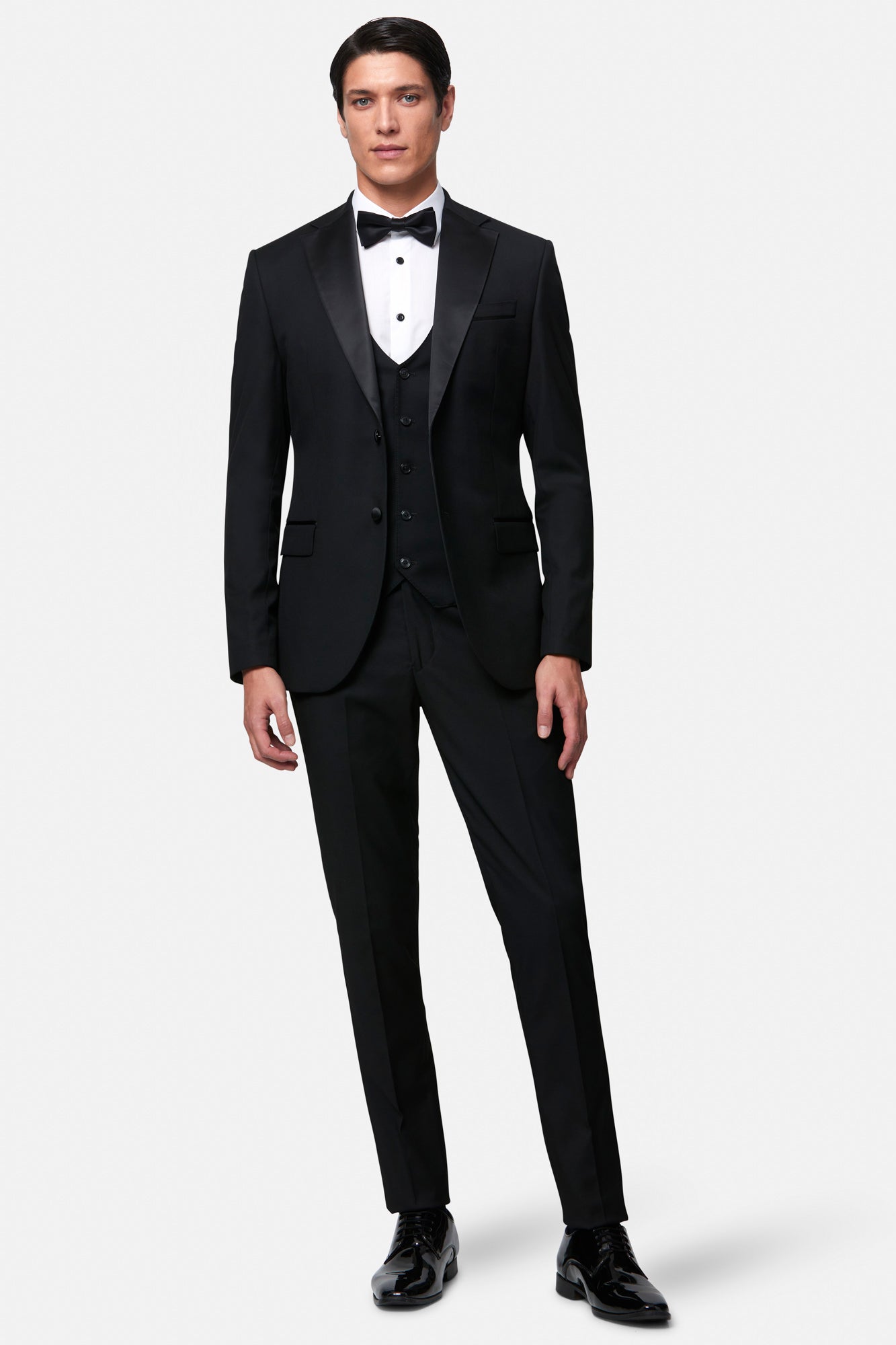 3pc Edina Black Tuxedo By Benetti Menswear 