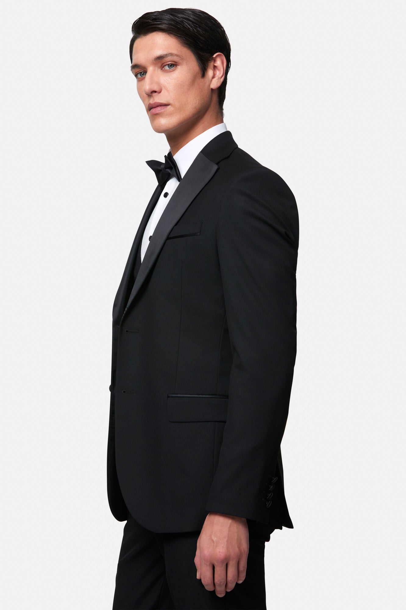 3pc Edina Black Tuxedo By Benetti Menswear 
