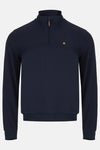 Erol Navy Qtr Zip By Benetti Menswear