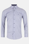 Evan Blue L/S Shirt By Benetti Menswear