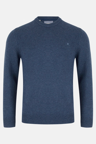 Franco_Crew_Indigo_Benetti Menswear