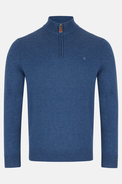Franco Indigo Qtr Zip