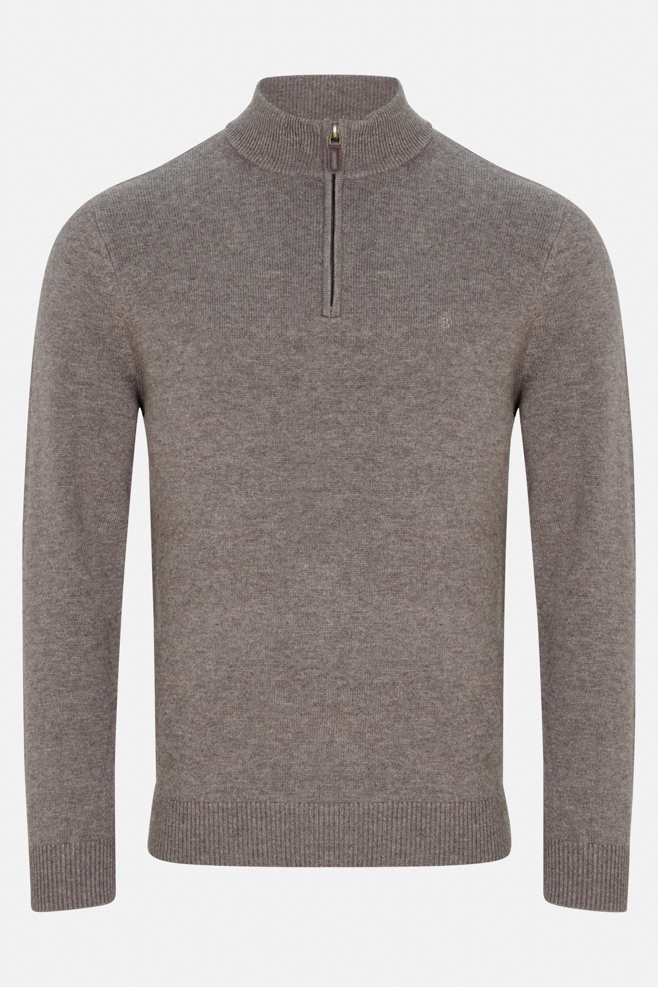 Franco Brown Qtr Zip