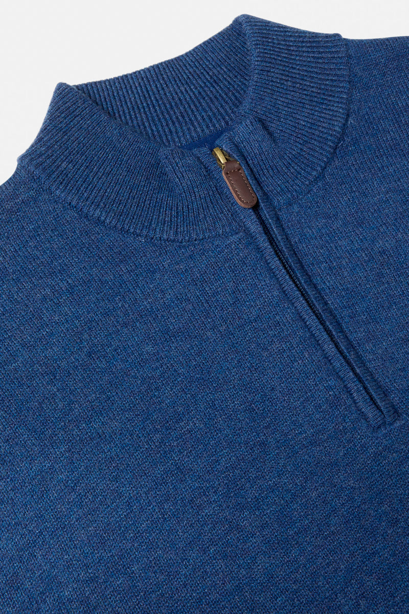 Franco Indigo Qtr Zip
